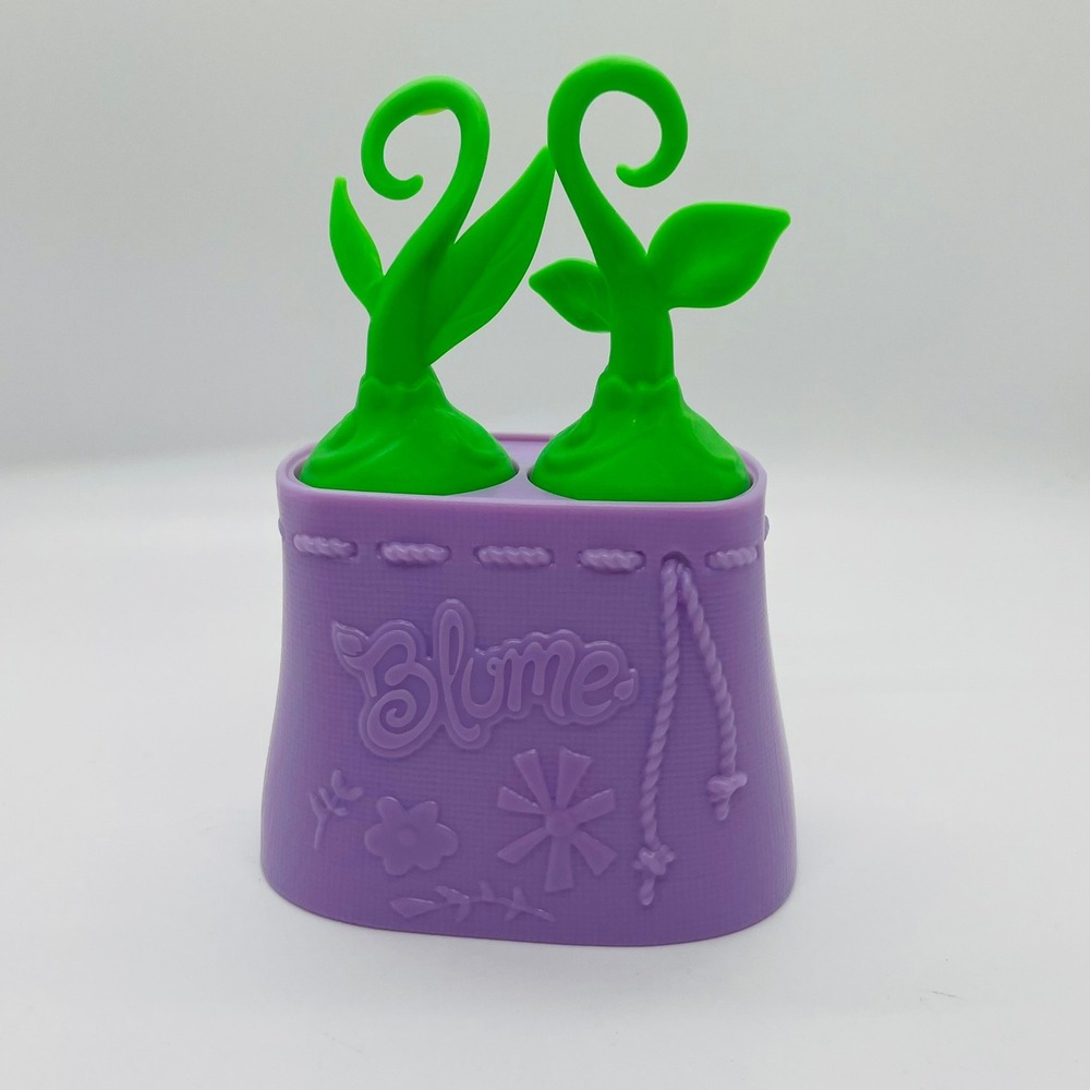 Blume Baby Pop Mini Figures Kids OS Purple Green Good Garden Surprise Toy Set